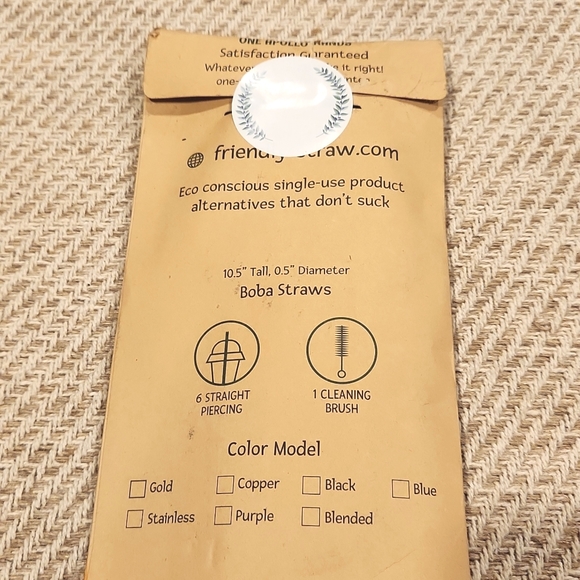 Boba metal straws - Picture 6 of 7